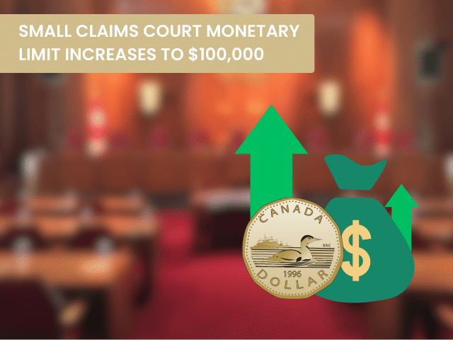 Alberta Small Claims Court Monetary Limit Increases to $100,000.